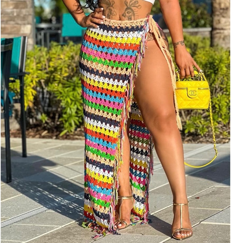 Crochet Cover Wrap🌈